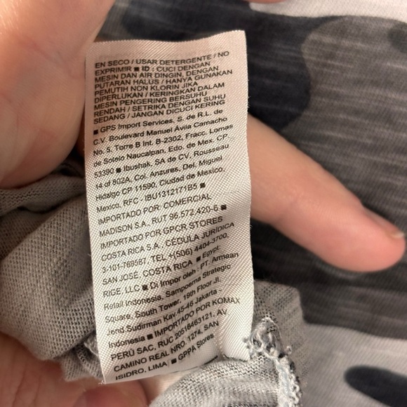 Old Navy Gray Camo Short Sleeve Cinched Waist Midi Dress – Sz L Tall - Picture 10 of 12